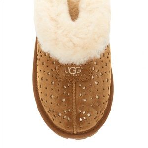 UGG Coquette Flora Perforated Slippers